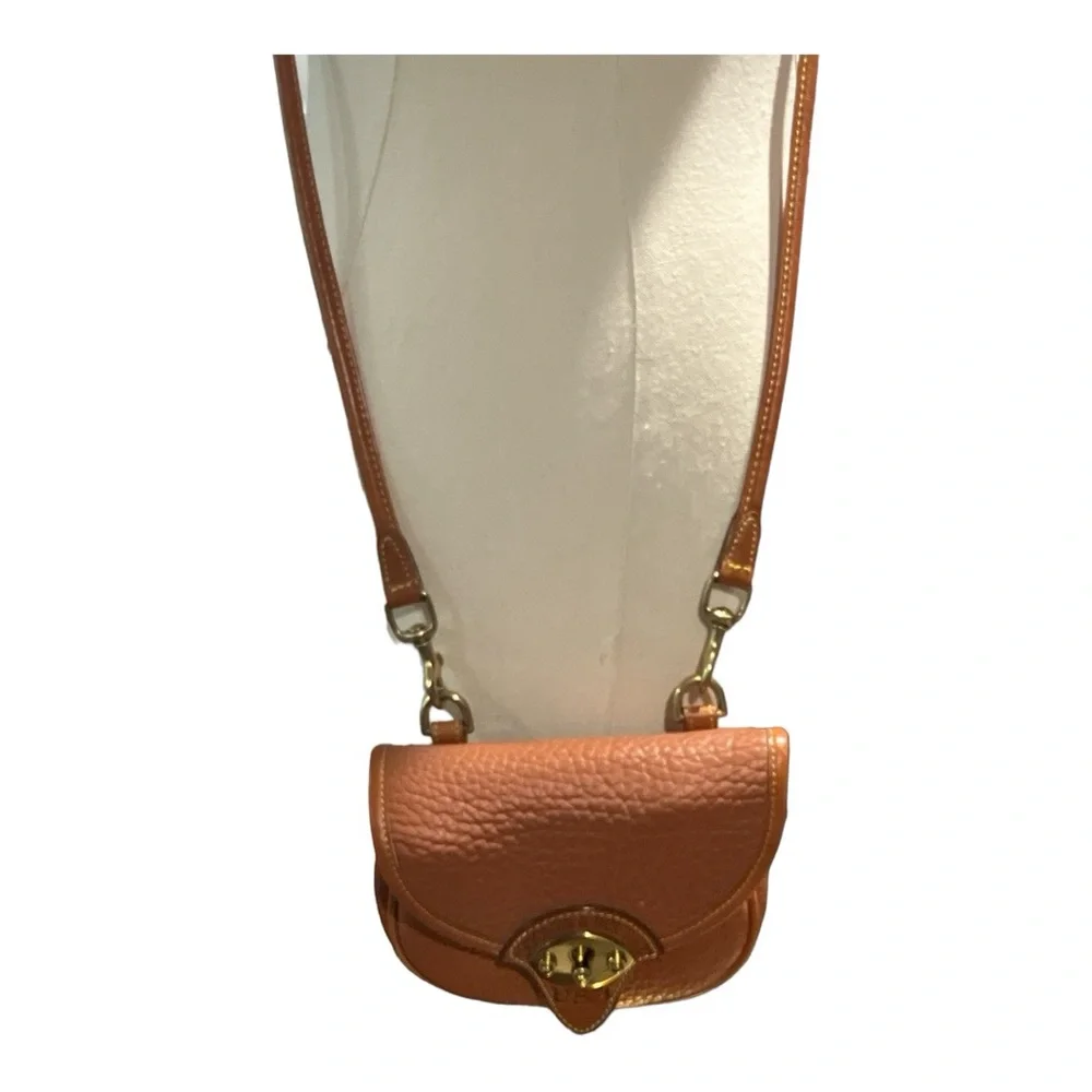 Dooney & Bourke Calvary Crossbody Tan Mini Bag. - Picture 5 of 7